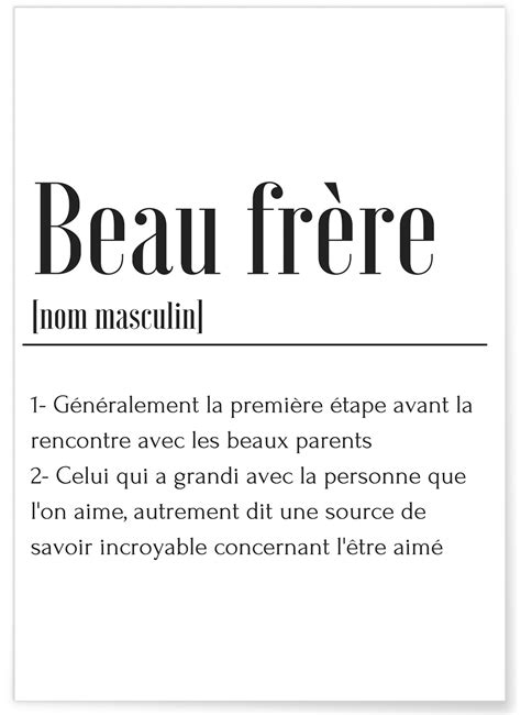 beau frère